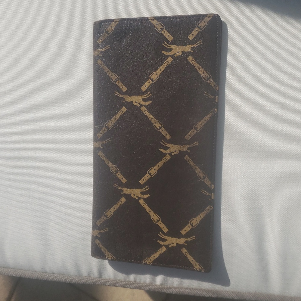 💙Longchamp Black and Gold Wallet